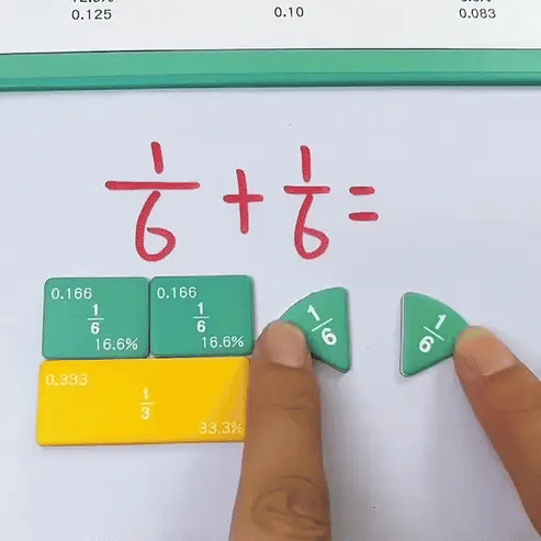 Intelliokids⢠Magnetic Fraction Learning Toy