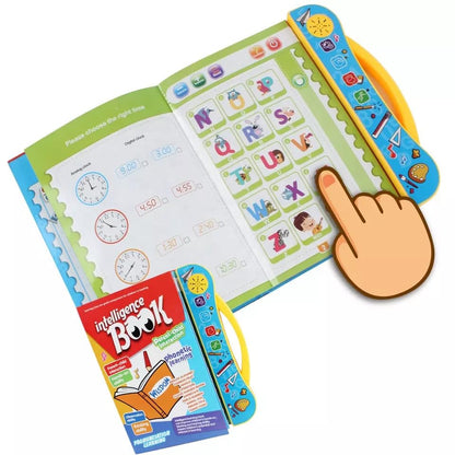 IntellioKids™ Smart Learning Book 15 Interactive Activities | Montessori Learning