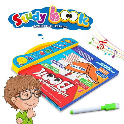 IntellioKids™ Smart Learning Book 15 Interactive Activities | Montessori Learning