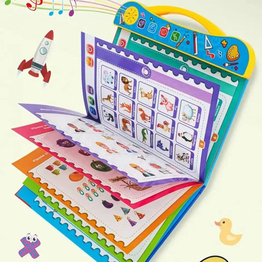 IntellioKids™ Smart Learning Book 15 Interactive Activities