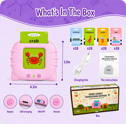 Intelliokids Talking Flash Cards™ – 224 Words