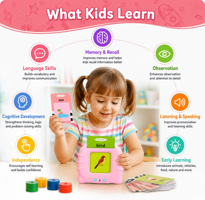 Intelliokids Talking Flash Cards™ – 224 Words