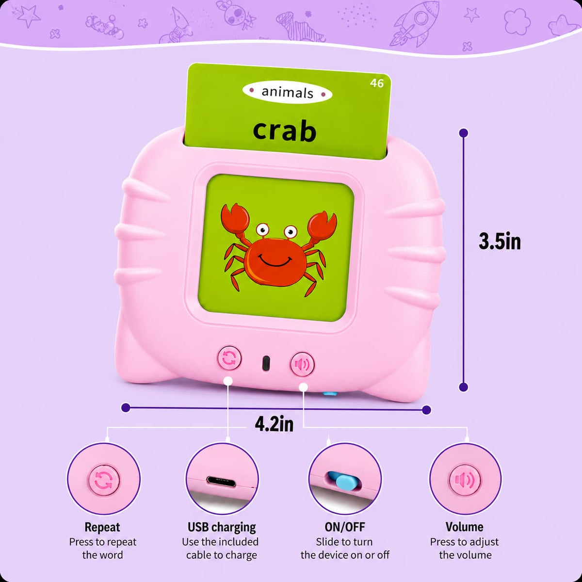 Intelliokids Talking Flash Cards™ – 224 Words